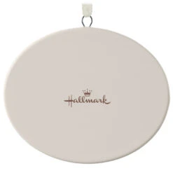 Hallmark 1-Sided Oval Ceramic Photo Ornament -Hallmark Sales Store 1Sided Oval Ceramic Photo Ornament 1999QHE1911B1 06