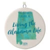 Hallmark Alabama Personalized State Ornament -Hallmark Sales Store Alabama Personalized State Ornament 1999QHE1711B50 01