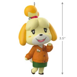 Hallmark Nintendo Animal Crossing™ Isabelle Ornament 8 Hallmark Nintendo Animal Crossing™ Isabelle Ornament -Hallmark Sales Store Animal Crossing Isabelle Keepsake Ornament 1899QXI6317 03