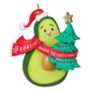 Hallmark Guacin' Around The Christmas Tree Ornament With Sound 13 Hallmark Guacin' Around The Christmas Tree Ornament With Sound -Hallmark Sales Store Avocado and Christmas Tree Keepsake Ornament 2199QGO2839 01