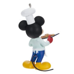 Hallmark Disney All About Mickey! Baker Mickey Ornament -Hallmark Sales Store Baker Mickey With Cookie Sheet Keepsake Ornament 1699QXR8187 06
