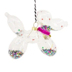 Signature Balloon Dog Premium Glass Hallmark Ornament -Hallmark Sales Store Balloon Animal Dog Premium Glass Christmas Ornament 1HDL2168 06