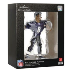 NFL Baltimore Ravens Lamar Jackson Hallmark Ornament -Hallmark Sales Store Baltimore Ravens Lamar Jackson Christmas Ornament 1OSL2097 04