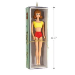 Hallmark Barbie™ Barbie's Best Friend, Midge™ Ornament -Hallmark Sales Store Barbie Midge in Box Keepsake Ornament 1899QXI7009 03