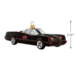 Hallmark Batman™ The Classic TV Series Batmobile™ Glass Ornament -Hallmark Sales Store Batmobile Keepsake Ornament 1QEP3049 03