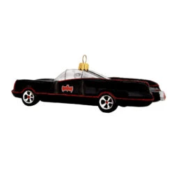 Hallmark Batman™ The Classic TV Series Batmobile™ Glass Ornament -Hallmark Sales Store Batmobile Keepsake Ornament 1QEP3049 06