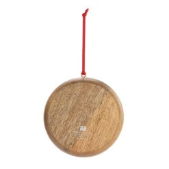 Friends In The Woods Wood Ornament -Hallmark Sales Store Bear and Cardinals Wooden Ornament 2020230123 02