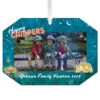 Hallmark Happy Campers Personalized Text And Photo Metal Ornament -Hallmark Sales Store Camping Personalized Christmas Ornament 1OFM1001B10 01