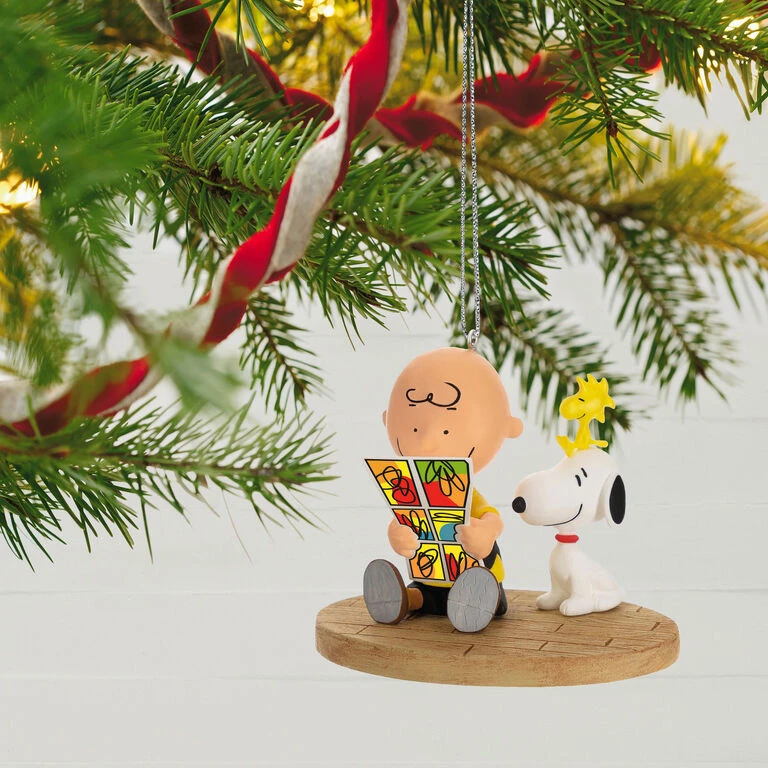 Hallmark The Peanuts® Gang Sunday Morning Funnies Ornament 2 Hallmark The Peanuts® Gang Sunday Morning Funnies Ornament - Image 2