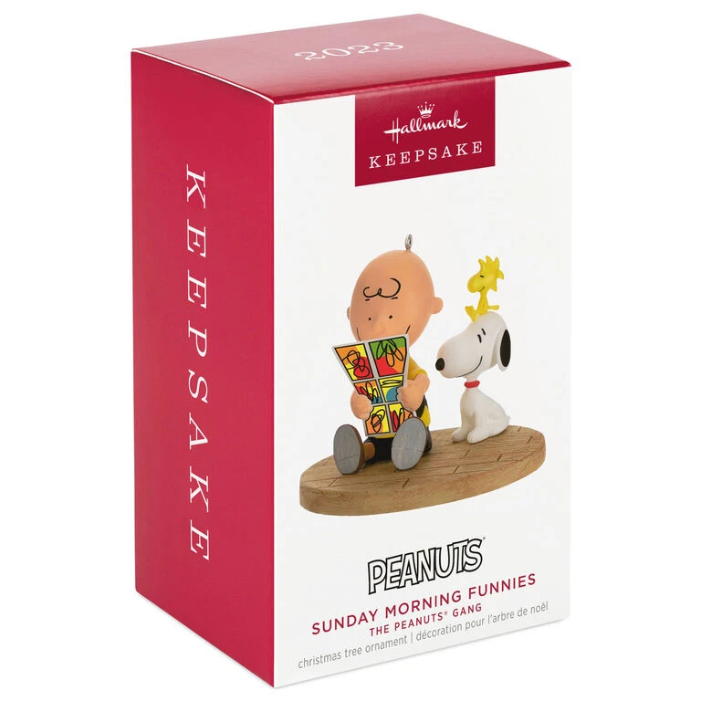 Hallmark The Peanuts® Gang Sunday Morning Funnies Ornament 4 Hallmark The Peanuts® Gang Sunday Morning Funnies Ornament - Image 4