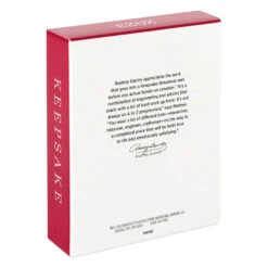 Hallmark Our Christmas Together 2023 Metal Ornament -Hallmark Sales Store Christmas Together Metal Hearts Keepsake Ornament 1899QGO2889 05