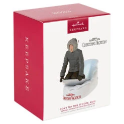 Hallmark National Lampoon's Christmas Vacation™ Don't Try This At Home, Kids! Ornament With Light And Sound -Hallmark Sales Store Christmas Vacation Clark on Sled Keepsake Ornament 2499QXI6269 04