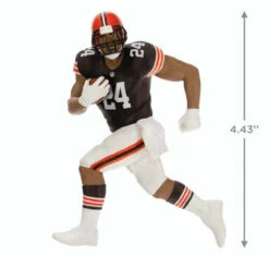 Hallmark NFL Cleveland Browns Nick Chubb Ornament -Hallmark Sales Store Cleveland Browns Nick Chubb Keepsake Ornament 2299QXI7159 03