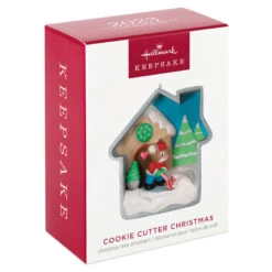 Hallmark Cookie Cutter Christmas Ornament -Hallmark Sales Store Cookie Cutter Mouse Diorama Keepsake Ornament 1799QXR8067 04