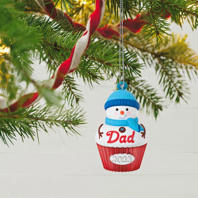 Hallmark Dad Cupcake 2023 Ornament 2 Hallmark Dad Cupcake 2023 Ornament - Image 2