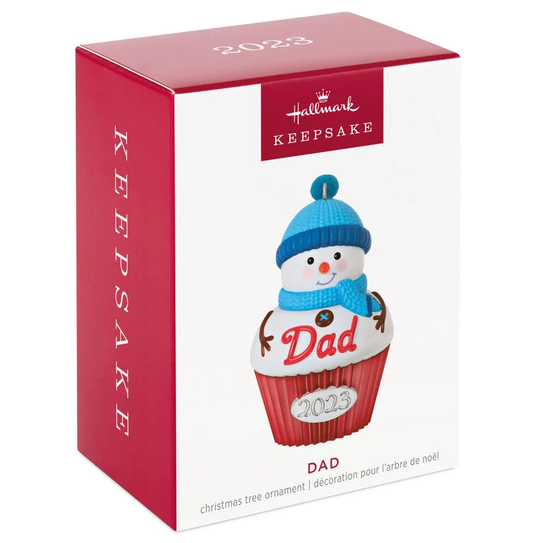 Hallmark Dad Cupcake 2023 Ornament 4 Hallmark Dad Cupcake 2023 Ornament - Image 4