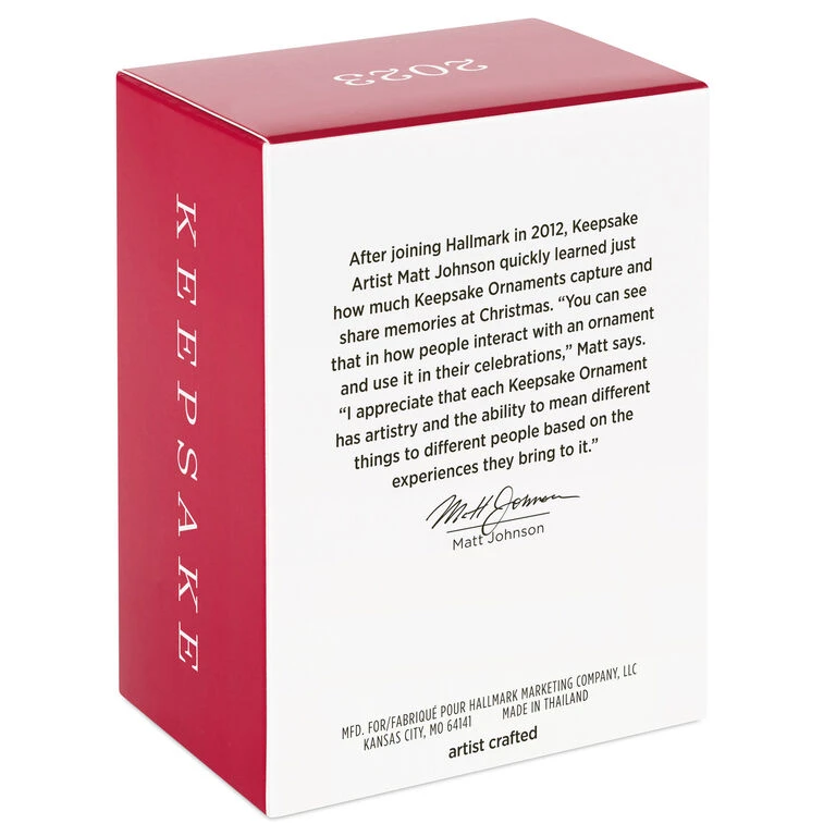 Hallmark Dad Cupcake 2023 Ornament 5 Hallmark Dad Cupcake 2023 Ornament - Image 5