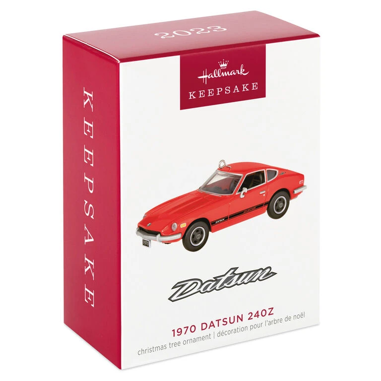 Hallmark 1970 Datsun 240Z 2023 Metal Ornament 4 Hallmark 1970 Datsun 240Z 2023 Metal Ornament - Image 4