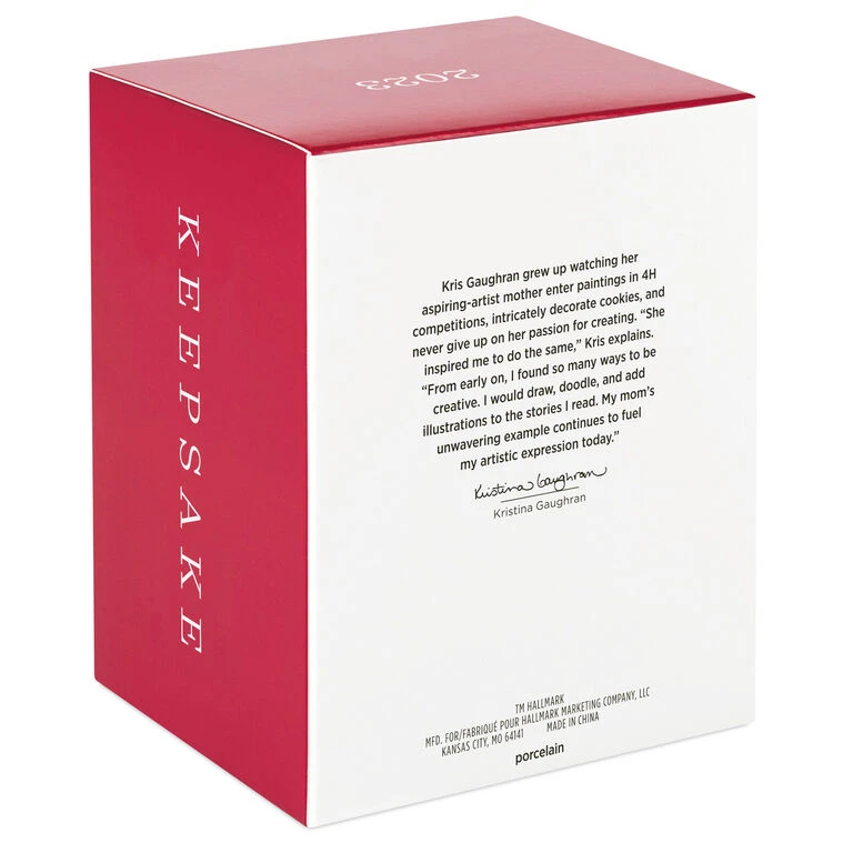 Hallmark Disney Moana The Ocean Chose Me Porcelain Ornament 5 Hallmark Disney Moana The Ocean Chose Me Porcelain Ornament - Image 5