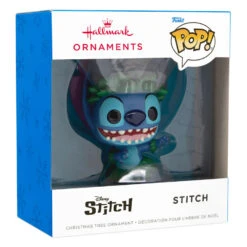 Disney Lilo & Stitch Funko POP!® Hallmark Ornament -Hallmark Sales Store Disney Lilo Stitch Stitch Funko POP Christmas Ornament 3HCM2309 04