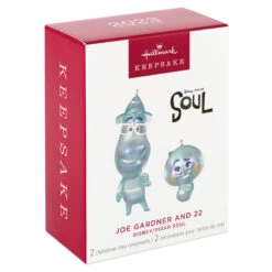 Hallmark Disney/Pixar Soul Joe Gardner And 22 Ornaments, Set Of 2 9 Hallmark Disney/Pixar Soul Joe Gardner And 22 Ornaments, Set Of 2 -Hallmark Sales Store Disney Soul Joe Gardner and 22 Keepsake Ornaments 1999QXE3269 04