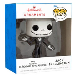 Disney Tim Burton's The Nightmare Before Christmas Jack Skellington Funko POP!® Hallmark Ornament -Hallmark Sales Store Disney Tim Burtons The Nightmare Before Christmas Jack Skellington Funko POP Christmas Ornament 3HCM1114 04
