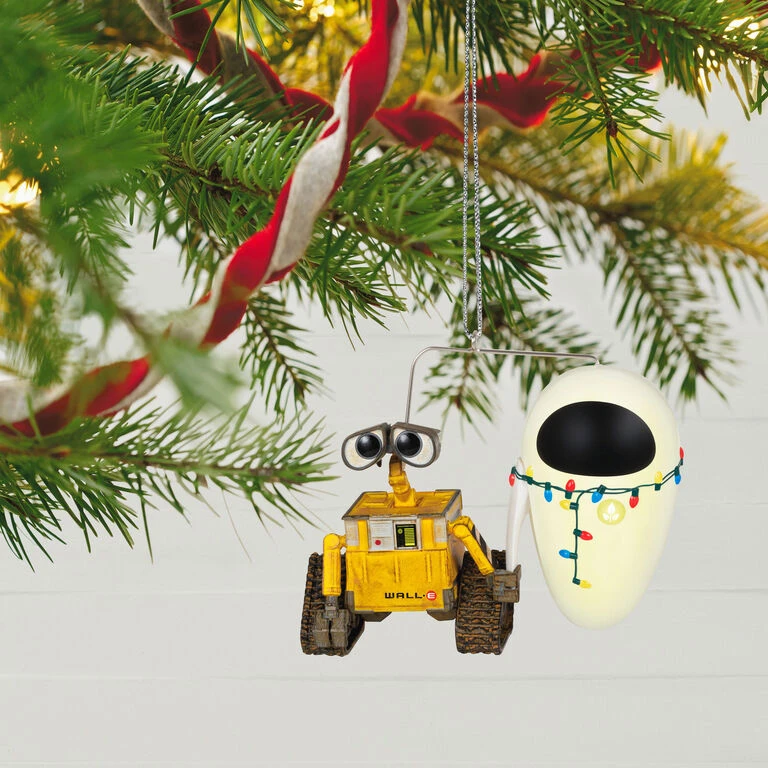 Hallmark Disney/Pixar Wall-E 15th Anniversary Wall-E And Eve Ornament 2 Hallmark Disney/Pixar Wall-E 15th Anniversary Wall-E And Eve Ornament - Image 2