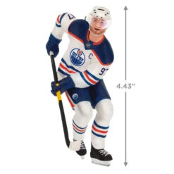 Hallmark NHL® Edmonton Oilers® Connor McDavid Ornament -Hallmark Sales Store Edmonton Oilers Connor McDavid Keepsake Ornament 2299QXI7169 03