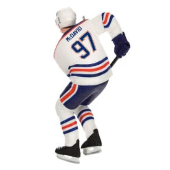 Hallmark NHL® Edmonton Oilers® Connor McDavid Ornament -Hallmark Sales Store Edmonton Oilers Connor McDavid Keepsake Ornament 2299QXI7169 06