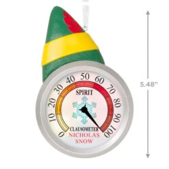 Hallmark Elf™ Clausometer Personalized Ornament With Light -Hallmark Sales Store Elf Clausometer Personalized Keepsake Ornament With Light 2999QHE2117B1 03