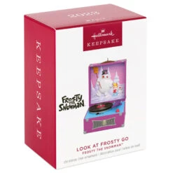 Hallmark Frosty The Snowman™ Look At Frosty Go Ornament With Light And Sound 9 Hallmark Frosty The Snowman™ Look At Frosty Go Ornament With Light And Sound -Hallmark Sales Store Frosty the Snowman Record Player Keepsake Ornament 2499QXI6279 04