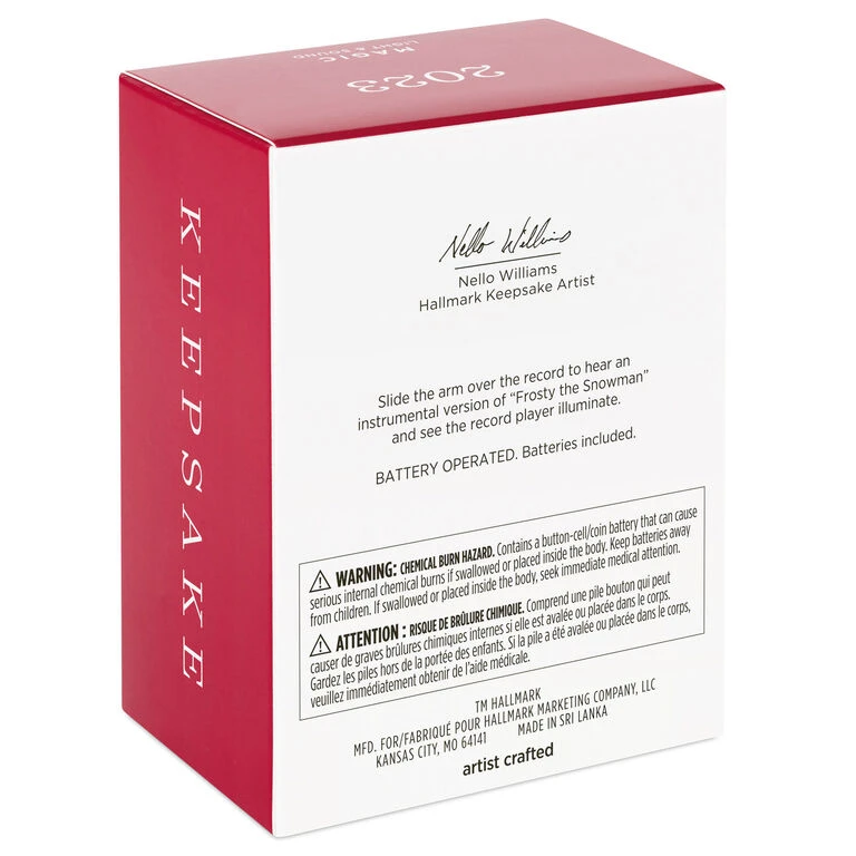 Hallmark Frosty The Snowman™ Look At Frosty Go Ornament With Light And Sound 5 Hallmark Frosty The Snowman™ Look At Frosty Go Ornament With Light And Sound - Image 5