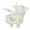 Hallmark Godchild 2023 Porcelain Ornament -Hallmark Sales Store Godchild Lamb Keepsake Ornament 1799QGO2609 01