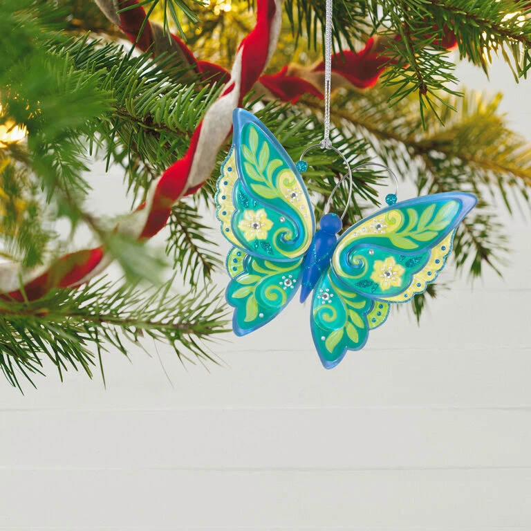 Hallmark Brilliant Butterflies Special Edition Ornament 2 Hallmark Brilliant Butterflies Special Edition Ornament - Image 2