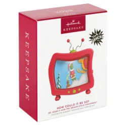 Hallmark Dr. Seuss's How The Grinch Stole Christmas!™ How Could It Be So? Ornament With Light And Sound -Hallmark Sales Store Grinch Stole Christmas TV Keepsake Ornament 1999QXI7387 04