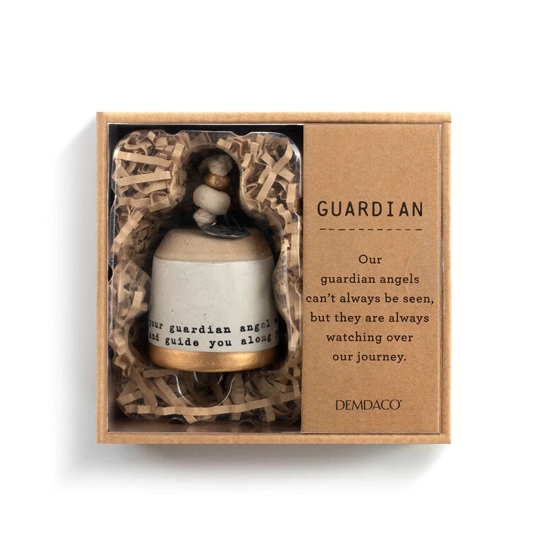 Demdaco Guardian Angel Mini Inspired Bell, 2.5" 3 Demdaco Guardian Angel Mini Inspired Bell, 2.5" - Image 3