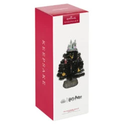 Hallmark Harry Potter™ The Wizarding World™ Miniature Tree Set With Light And Sound -Hallmark Sales Store Harry Potter Keepsake Miniature Tree Ornaments Set 1QFM3363 04