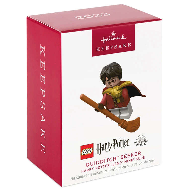 Hallmark Quidditch™ Seeker Harry Potter™ LEGO® Minifigure Ornament 4 Hallmark Quidditch™ Seeker Harry Potter™ LEGO® Minifigure Ornament - Image 4