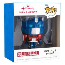 Hasbro® Transformers™ Optimus Prime Funko POP!® Hallmark Ornament -Hallmark Sales Store Hasbro Transformers Optimus Prime Funko POP Christmas Ornament 3HCM2307 04