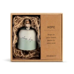 Demdaco Hope Mini Inspired Bell, 2.5" -Hallmark Sales Store Hope Mini Inspired Bell 1008010013 03