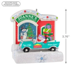 Hallmark Happy Holiday Parade Collection Joanne's Christmas Boutique Musical Ornament With Light 8 Hallmark Happy Holiday Parade Collection Joanne's Christmas Boutique Musical Ornament With Light -Hallmark Sales Store Joannes Christmas Boutique Shop Keepsake Ornament 3499QGO2517 03