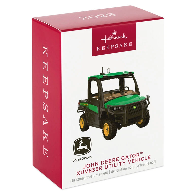 Hallmark John Deere Gator™ XUV835R Utility Vehicle Metal Ornament 4 Hallmark John Deere Gator™ XUV835R Utility Vehicle Metal Ornament - Image 4
