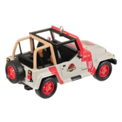 Hallmark The Car's The Star Jurassic Park 1992 Jeep Wrangler Metal Ornament 11 Hallmark The Car's The Star Jurassic Park 1992 Jeep Wrangler Metal Ornament -Hallmark Sales Store Jurassic Park Jeep Keepsake Ornament 2199QXR8149 06