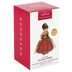 Hallmark Madame Alexander Golden Holiday Celebration Ornament -Hallmark Sales Store Madame Alexander Doll Keepsake Ornament 1899QXR8087 04