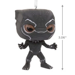 Marvel Black Panther Funko POP!® Hallmark Ornament -Hallmark Sales Store Marvel Black Panther Funko POP Christmas Ornament 3HCM2308 03