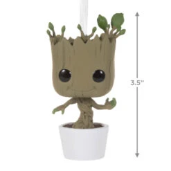 Marvel Guardians Of The Galaxy Groot Funko POP!® Hallmark Ornament -Hallmark Sales Store Marvel Guardians of the Galaxy Groot Funko POP Christmas Ornament 3HCM1099 03