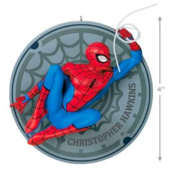 Hallmark Marvel The Amazing Spider-Man Personalized Ornament 6 Hallmark Marvel The Amazing Spider-Man Personalized Ornament -Hallmark Sales Store Marvel The Amazing SpiderMan Personalized Keepsake Ornament 2499QHE2115B1 03