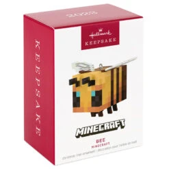 Hallmark Minecraft Bee Ornament -Hallmark Sales Store Minecraft Bee Keepsake Ornament 1399QXI7189 04