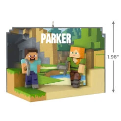 Hallmark Minecraft My World Personalized Ornament -Hallmark Sales Store Minecraft My World Personalized Christmas Ornament 2499QHE2202B1 03