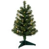 Hallmark Miniature Evergreen Pre-Lit Christmas Tree, 18.75" -Hallmark Sales Store Miniature Green PreLit Christmas Tree 2499QSB6253 01